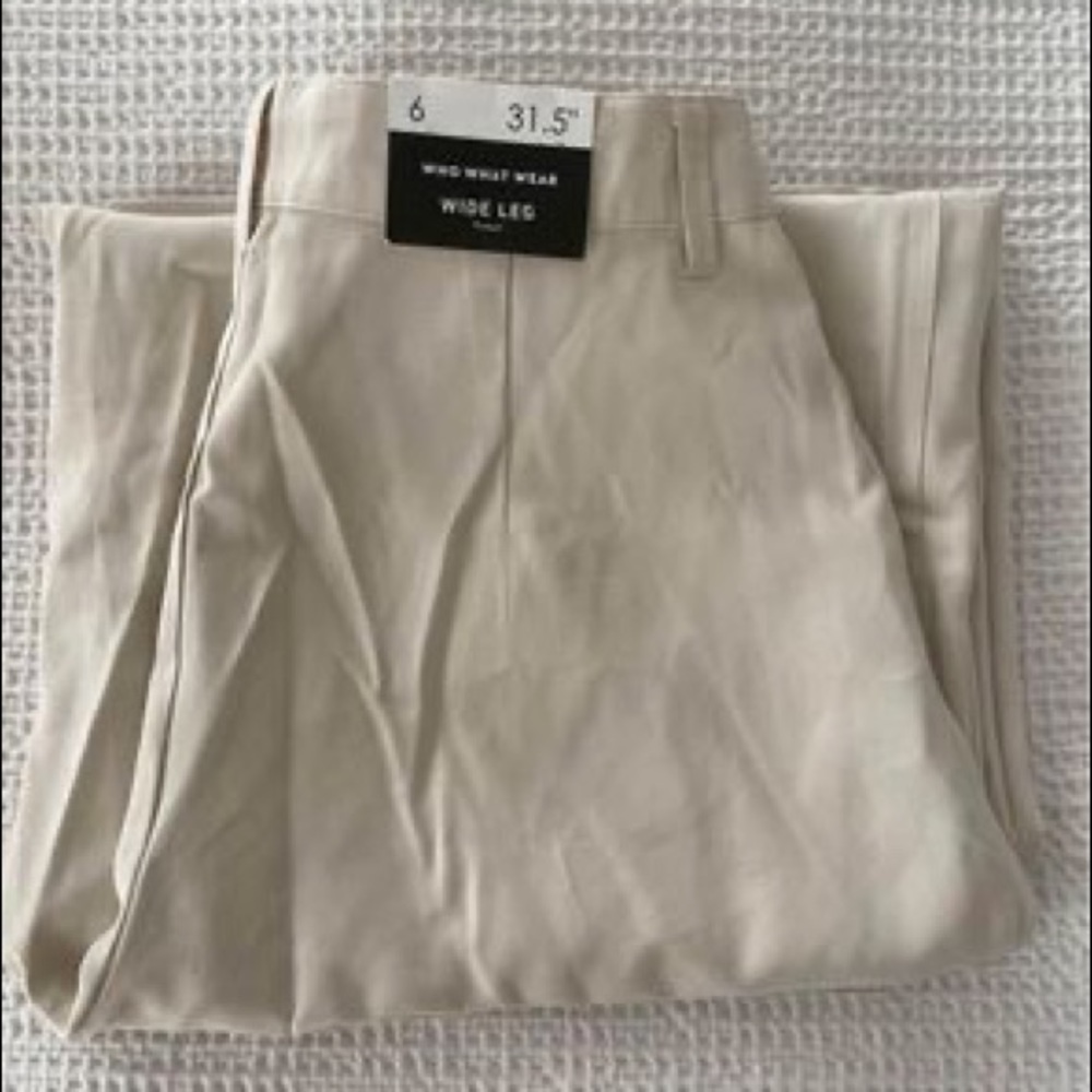 BRAND NEW Who What Wear Wide Leg Trouser